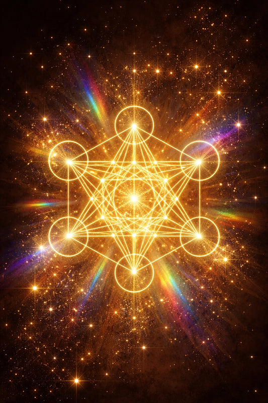Så frön till 5:e dimensionens potential och aktivera dina13 huvudchakrorna med ärkeängel Metatron